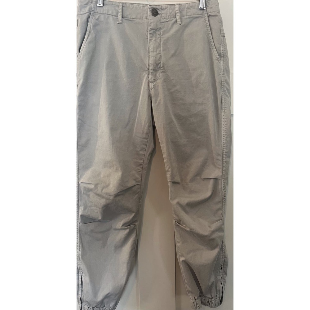 Johnny Was Light Gray Track Pants